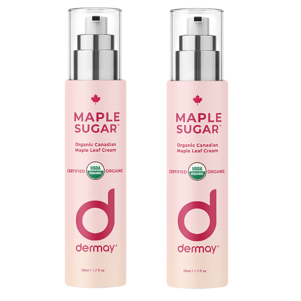 MAPLE SUGAR™ - Organic Maple Leaf Elasticity & Tightening Cream 2 Bundle - Dermay