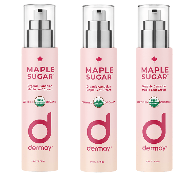 MAPLE SUGAR™ - Organic Maple Leaf Elasticity & Tightening Cream 3 Bundle - Dermay